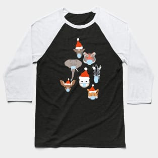 Animals with masks Baseball T-Shirt